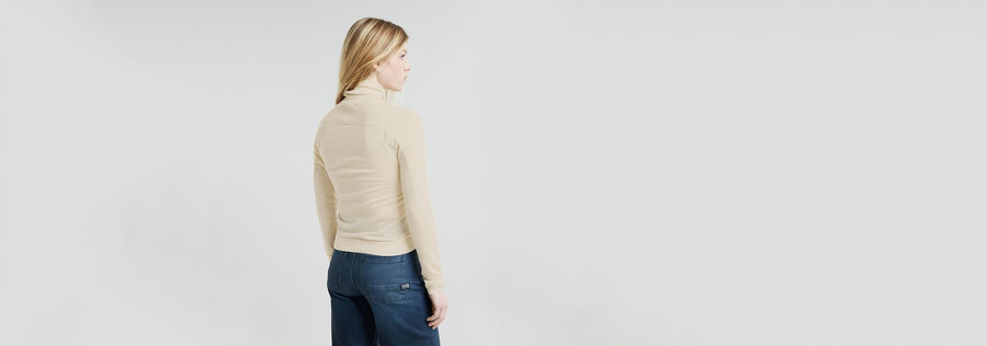 core slim rollkragenpullover