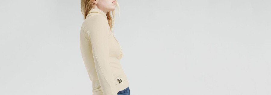 core slim rollkragenpullover