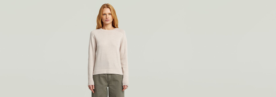 core knit pullover