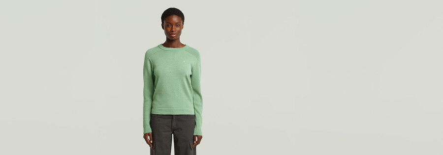 core knit pullover