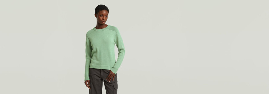 core knit pullover