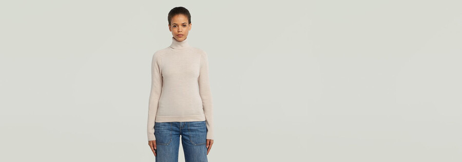 core turtle slim knit