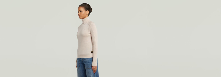 core turtle slim knit