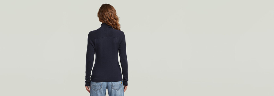 core turtle slim knit