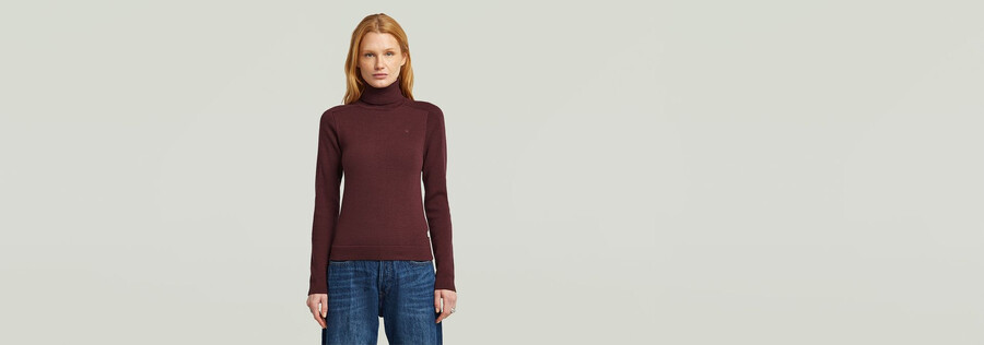 core turtle slim knit
