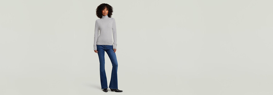 core turtle slim knit