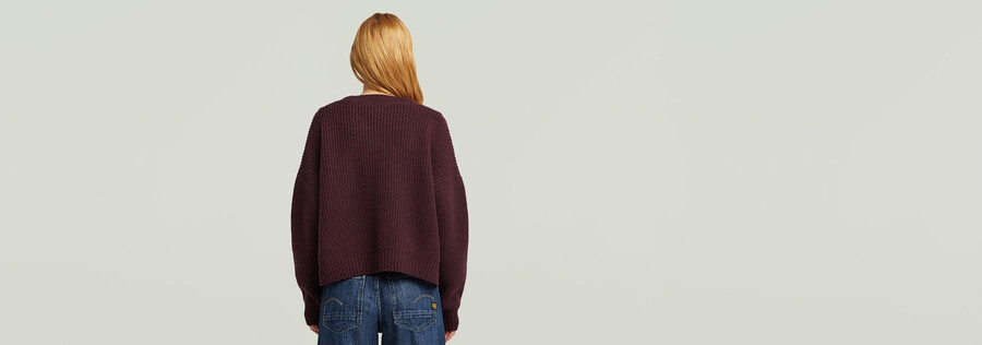 kurze strickjacke mit zopfmuster