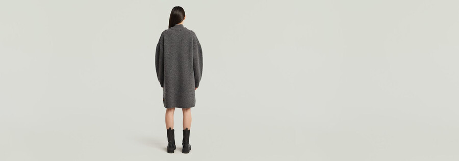 zopfstrickkleid