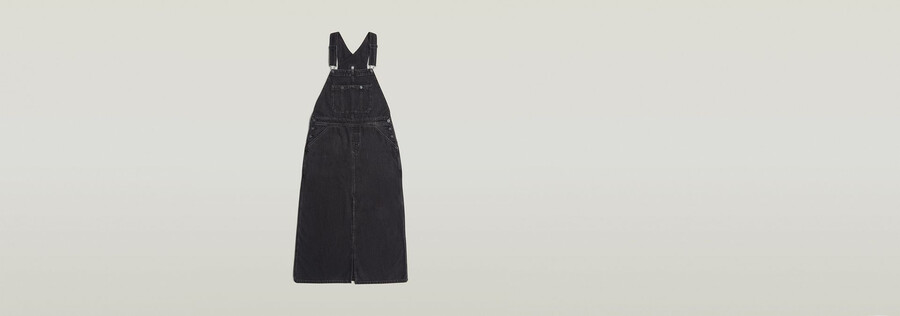 skater maxi latzkleid