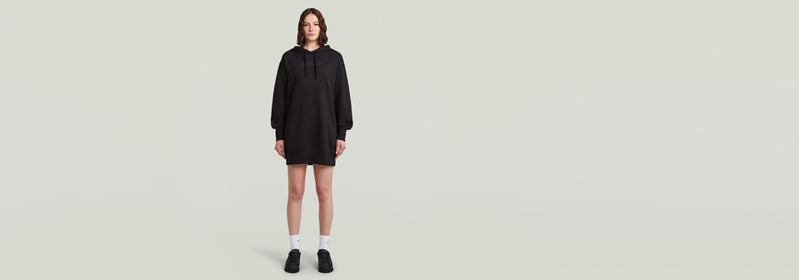 kapuzenpulloverkleid