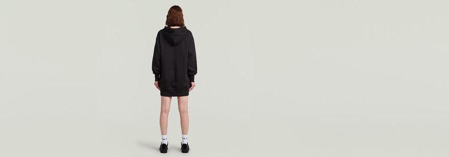 kapuzenpulloverkleid