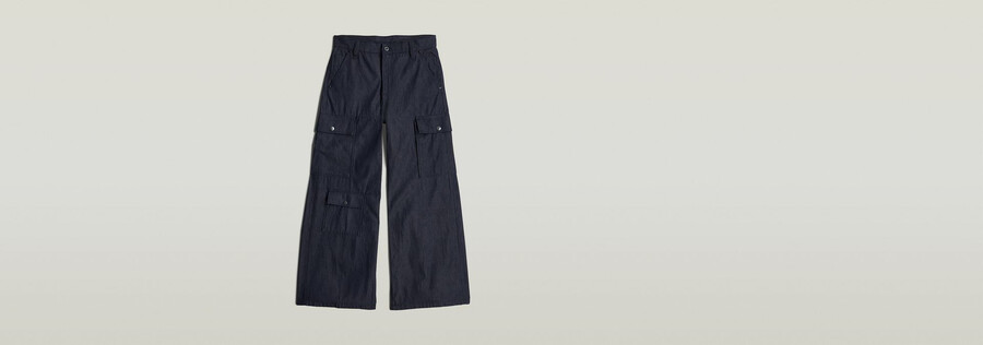 mega cargo pants denim