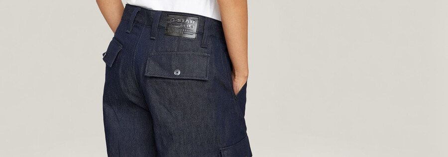 mega cargo pants denim