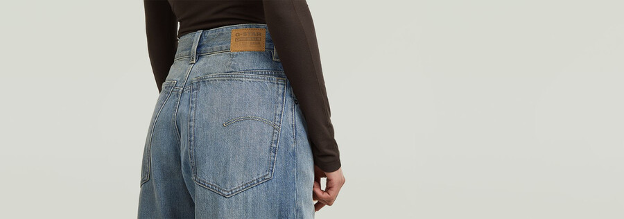 skater high loose jeans