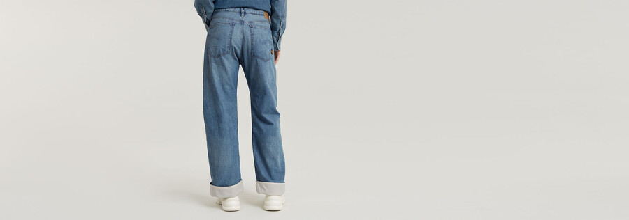 bowey lined loose jeans
