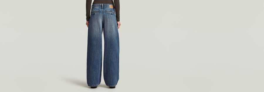 skater chino high loose jeans