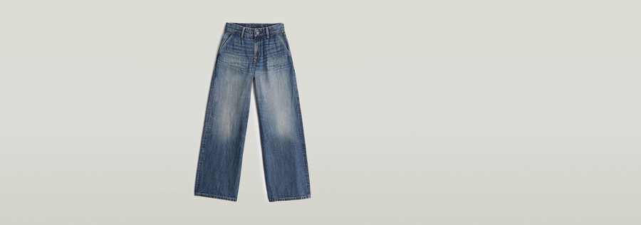 skater chino high loose jeans