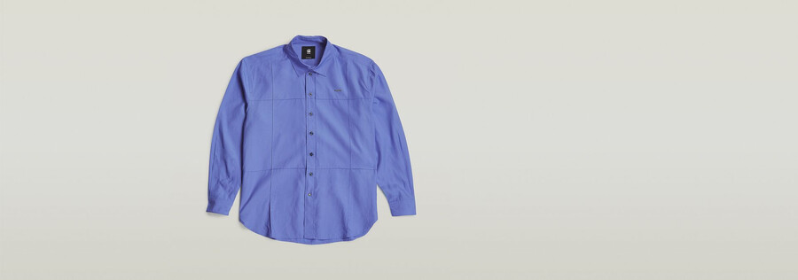 boyfriend pintuck shirt