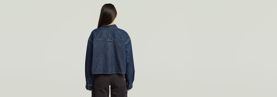 kastenförmiges 2-pocket-overshirt