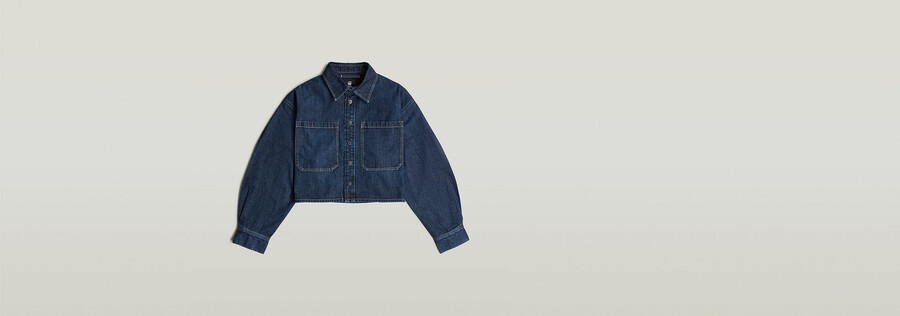 kastenförmiges 2-pocket-overshirt