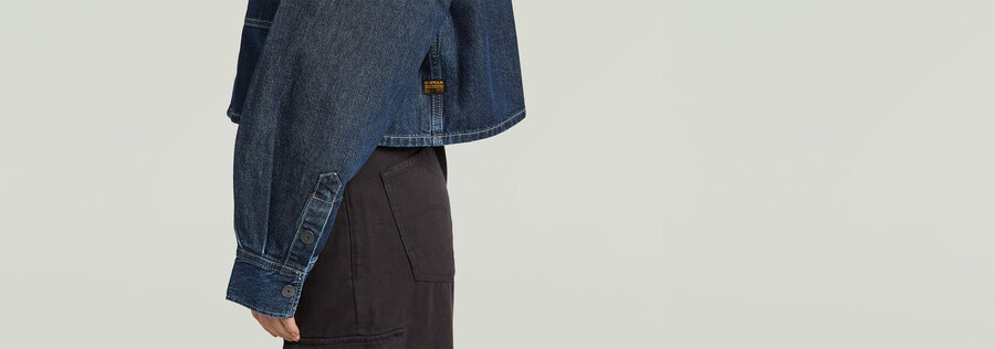 kastenförmiges 2-pocket-overshirt