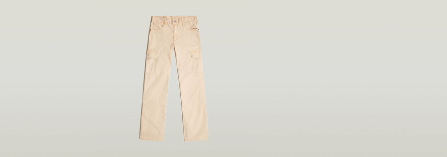 judee cargohose mit niedrigem bund