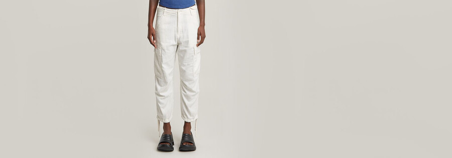 cropped cargo pants
