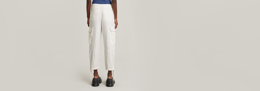 cropped cargo pants