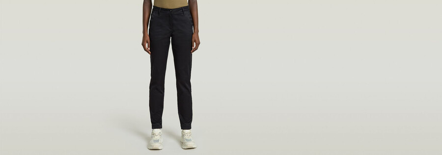 bronson chino mit mittelhohem bund