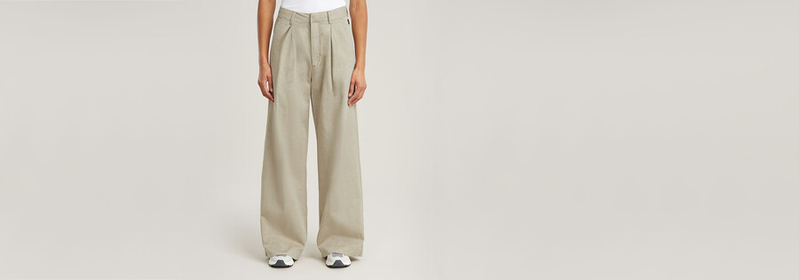 fließende weite hose