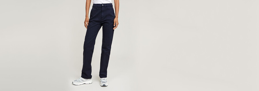 viktoria high straight chino