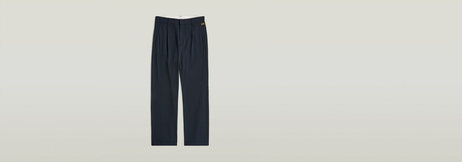 bowey pleated chino