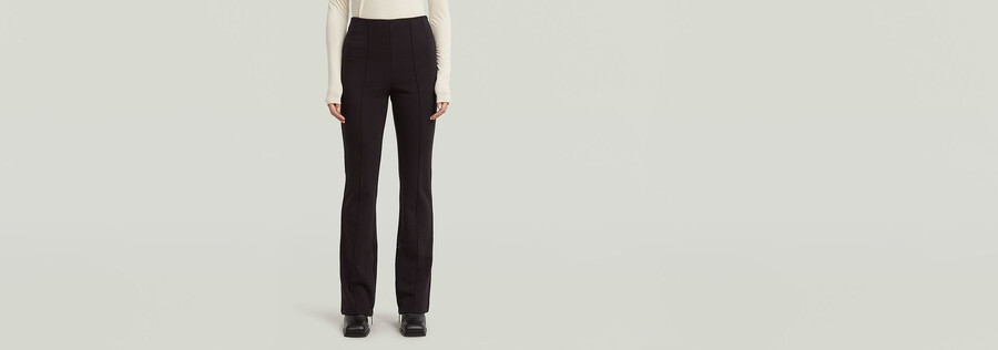 biker-leggings mit reißverschluss