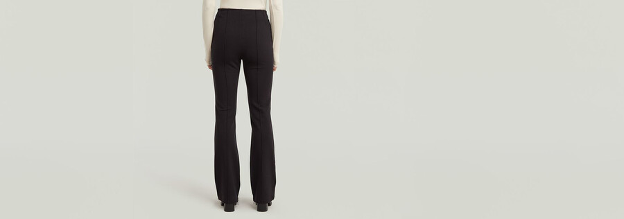 biker-leggings mit reißverschluss