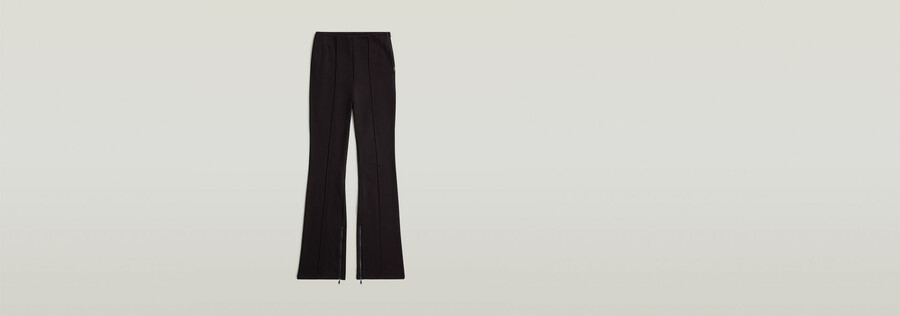 biker-leggings mit reißverschluss