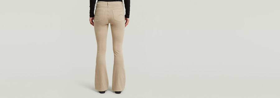 3301 flare chino