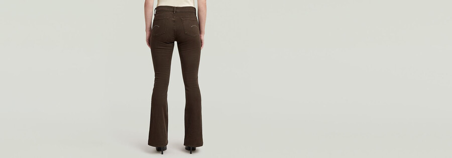 3301 flare chino