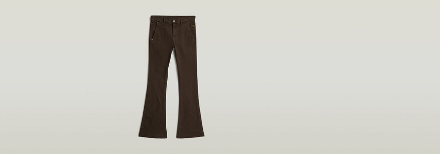 3301 flare chino