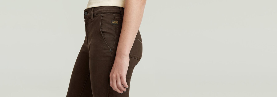 3301 flare chino