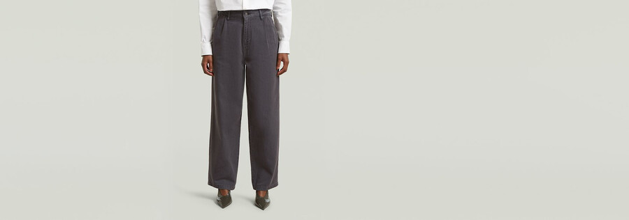 weite faltenhose