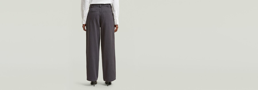 weite faltenhose