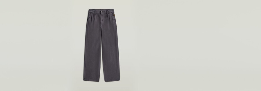 weite faltenhose