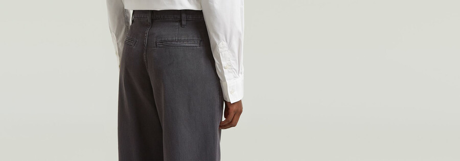 weite faltenhose
