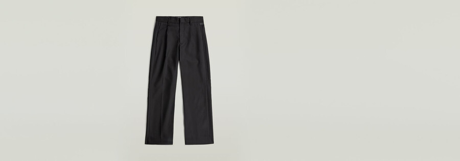 bowey pleated chino