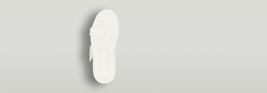 lhana ii leder-sneaker mit klettverschluss