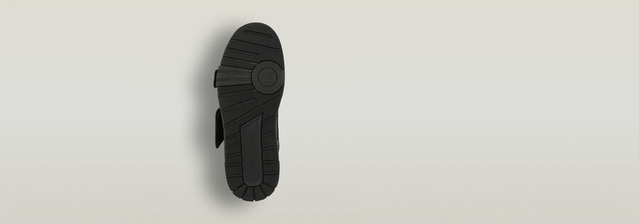 lhana ii leder-sneaker mit klettverschluss