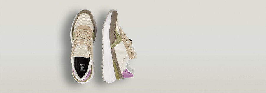 lyn nylon mesh sneakers
