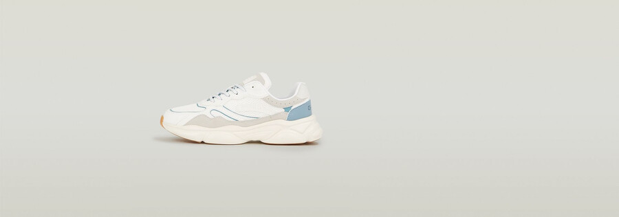 belle contrast sneakers