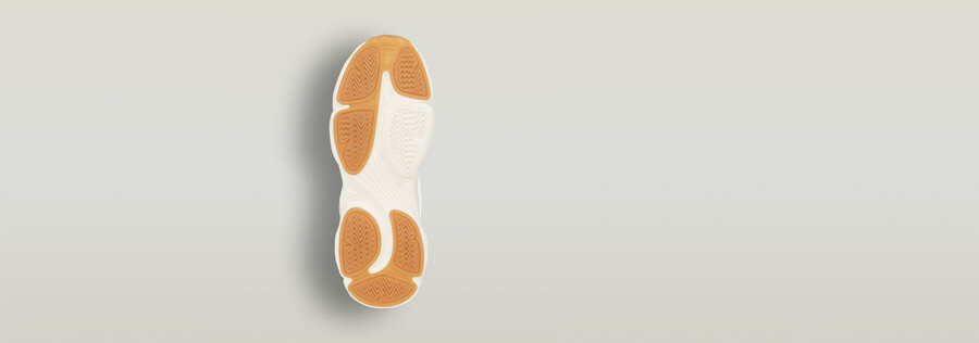 belle contrast sneakers