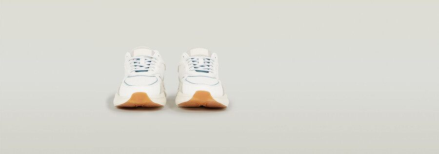 belle contrast sneakers